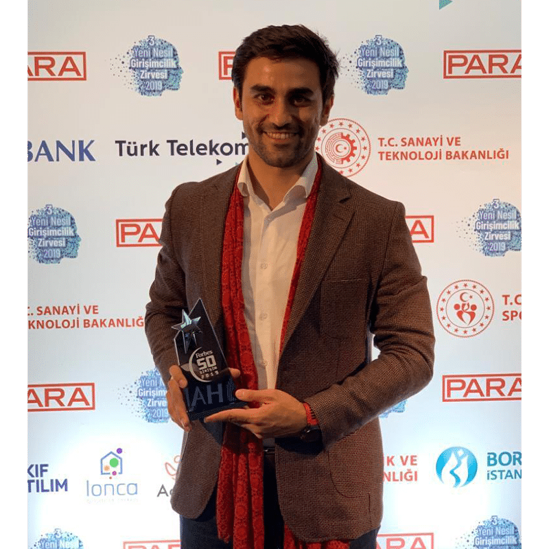 Umutcan Duman Forbes Turkey 30 under 30 awards