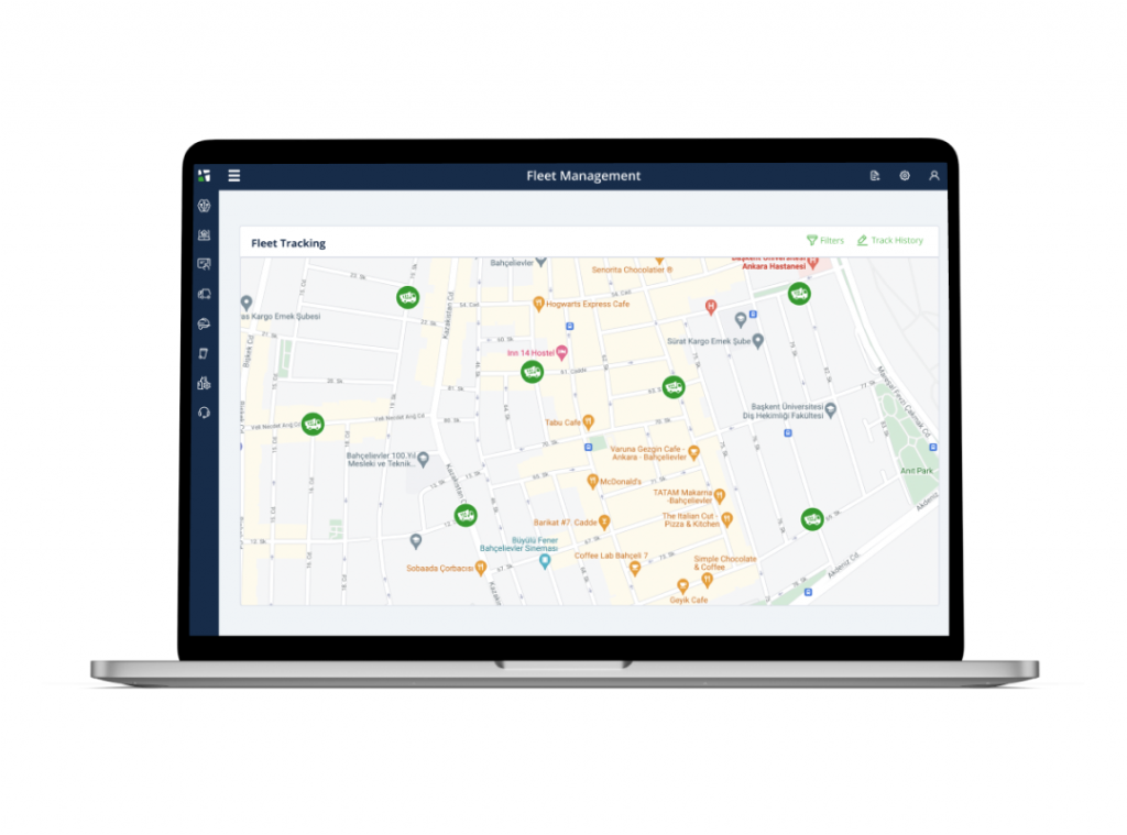 Monitor het rijgedrag in realtime