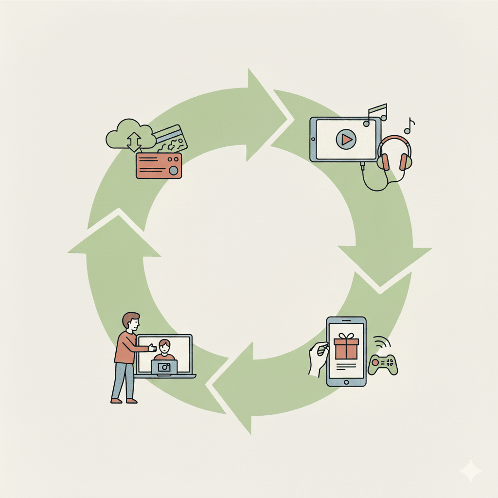 digital gifts with no waste