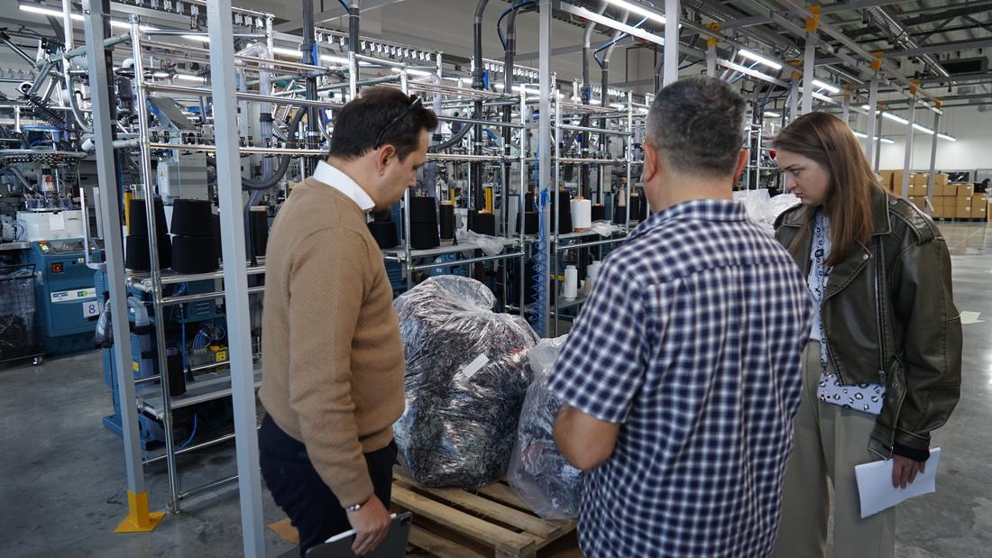 Evreka-team op bezoek bij een operatie ter plaatse
